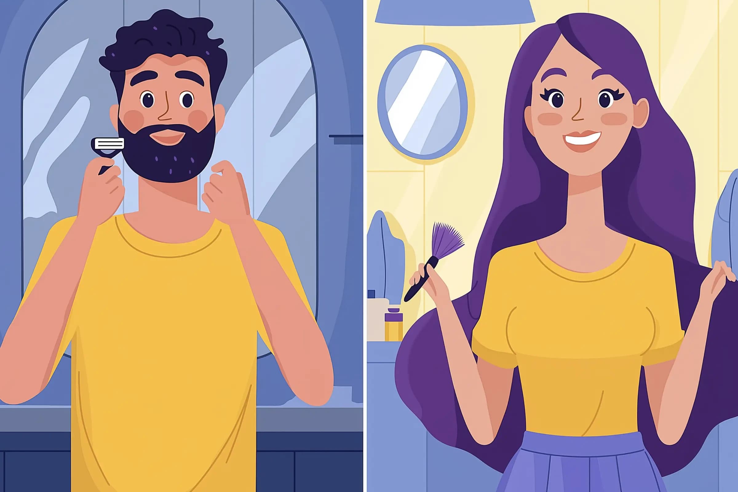 Gender-Specific Messaging illustration