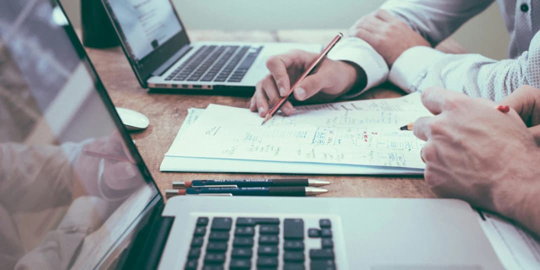 Team working on creative iteration cycle based on data insights