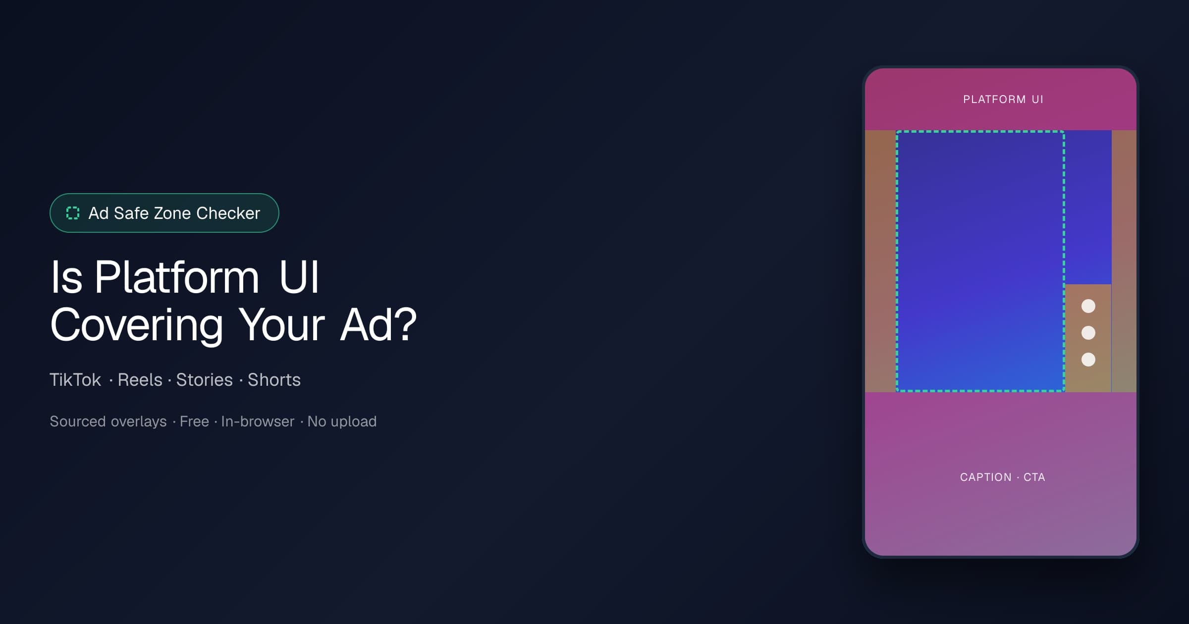 Ad Safe Zone Checker