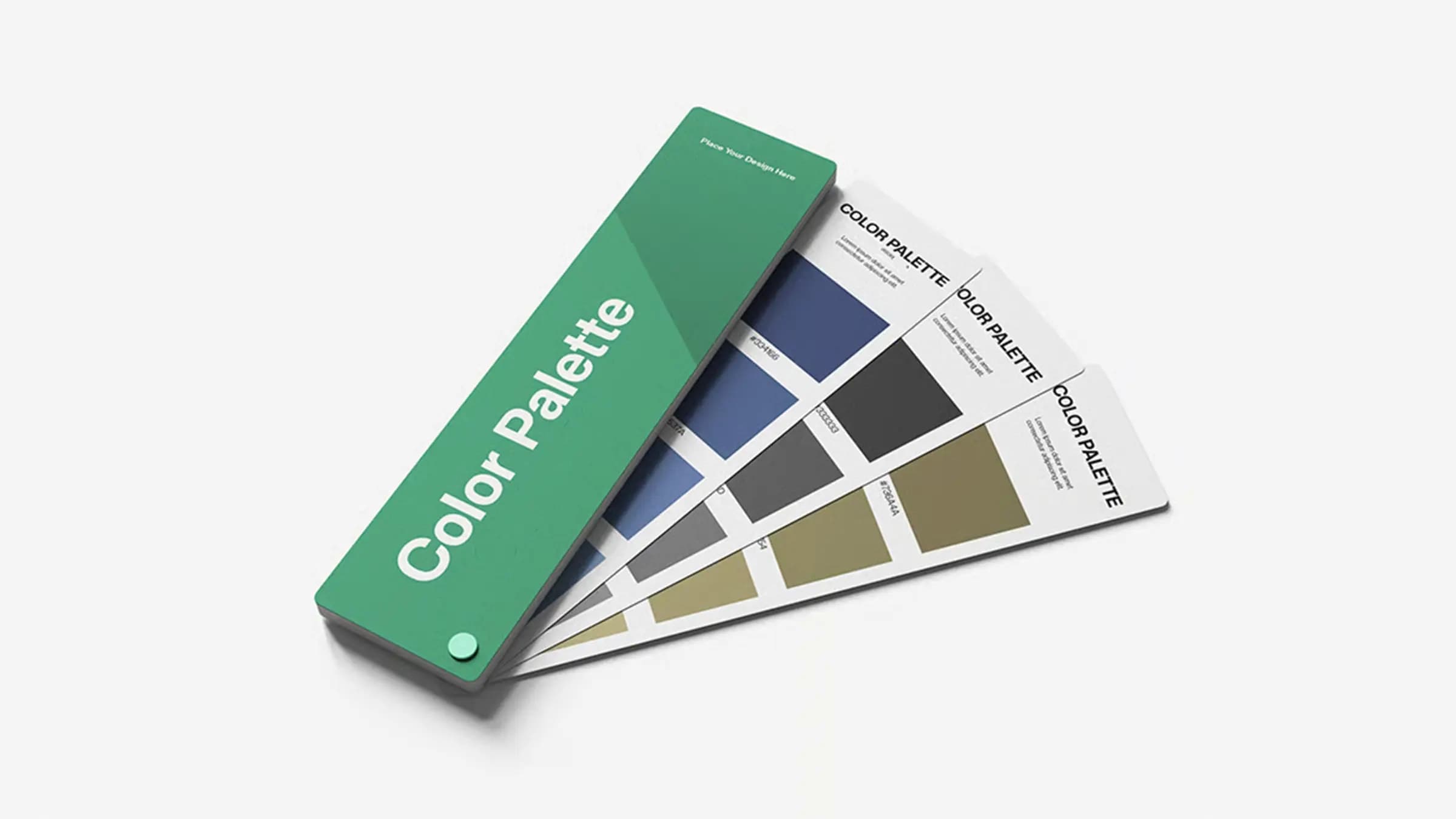 Color Palette Generator tool showing customizable color schemes and accessibility compliance for marketing design